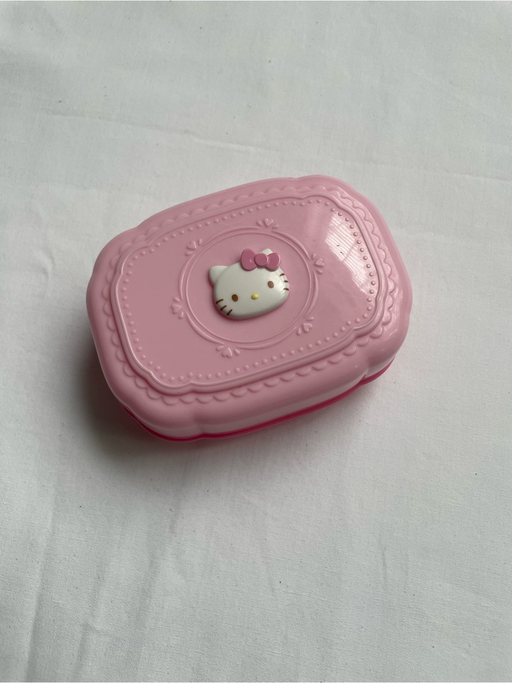 Small Hello Kitty Soap Holder Jewelry Holder Container